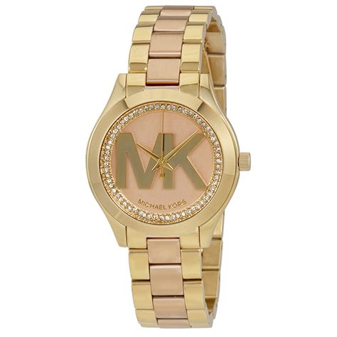 mk3650 michael kors|Michael Kors Mini Slim Runway Stainless Steel Watch .